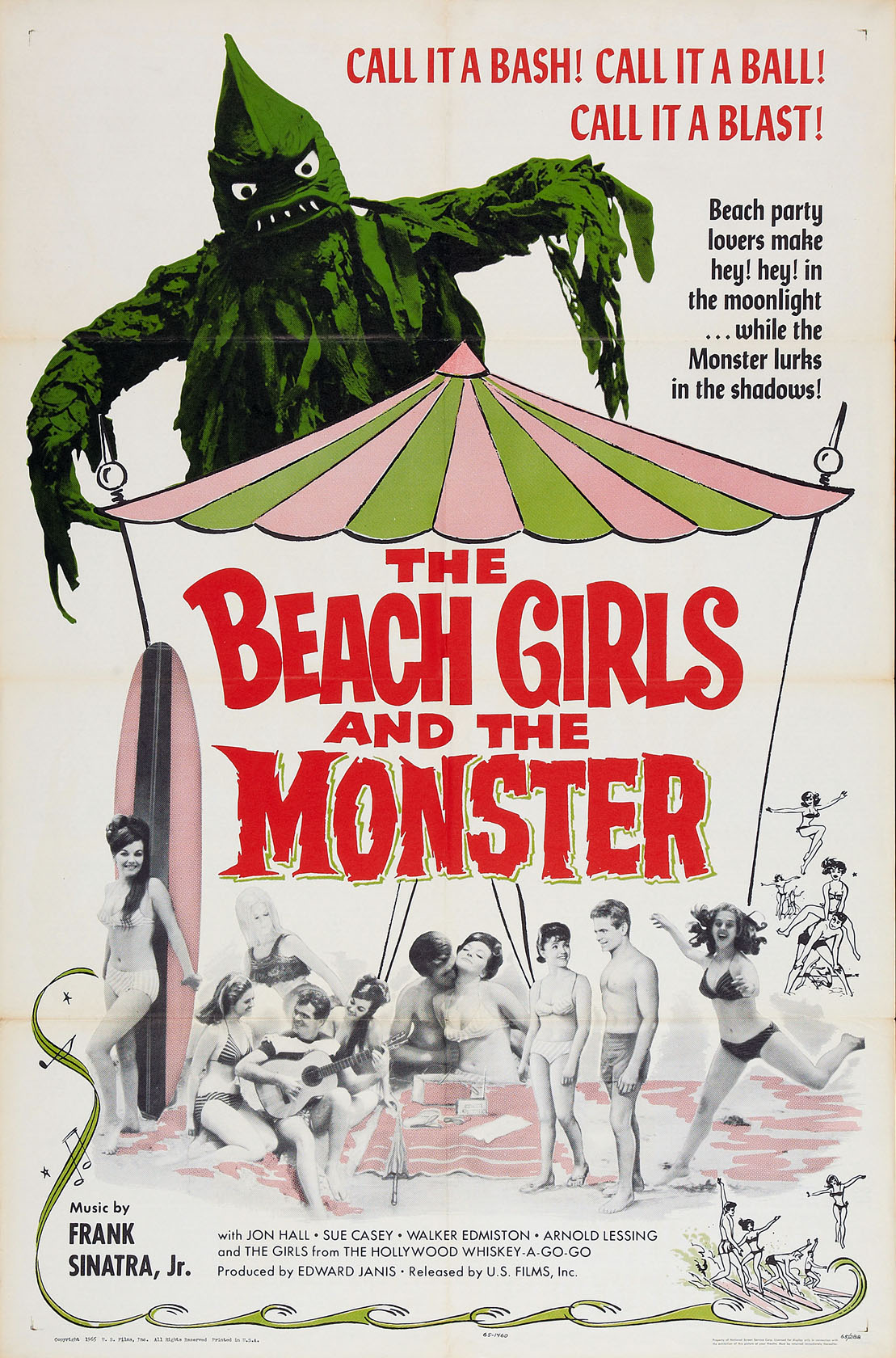 BEACH GIRLS AND THE MONSTER, THE